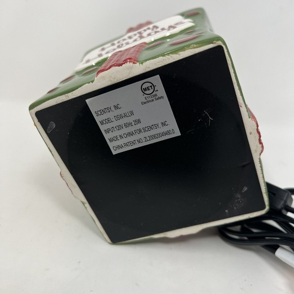Scentsy All Wrapped Up Retired Wax Warmer Full Size Holiday Collection 2010 - Picture 8 of 8